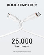 Anker <b>643</b> USB-C to USB-C Cable (Flow, Silicone)