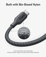 Anker <b>543</b> USB C to USB C Cable (240W, 10 ft)