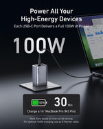 Anker Prime Charger (100W, 3 Ports, GaN)