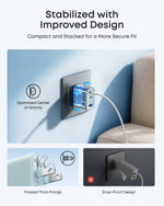 Anker Nano Charger (70W, 3 Ports)