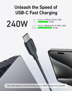 Anker <b>543</b> USB-C to USB-C Cable (Bio-Braided)