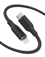 Anker <b>641</b> USB-C to Lightning Cable (Flow, 3 ft Silicone)