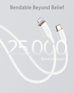 Anker <b>641</b> USB-C to Lightning Cable (Flow, 3 ft Silicone)
