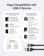 Anker USB-A to USB-C Cable (3 ft / 6 ft, Upcycled-Braided)
