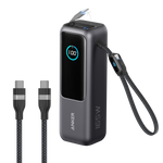 Anker Laptop Power Bank (25K, 165W, Built-In and Retractable Cables)