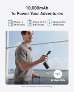 Anker Power Bank (10K, Fusion, Built-In Cable)